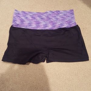 Spandex workout shorts